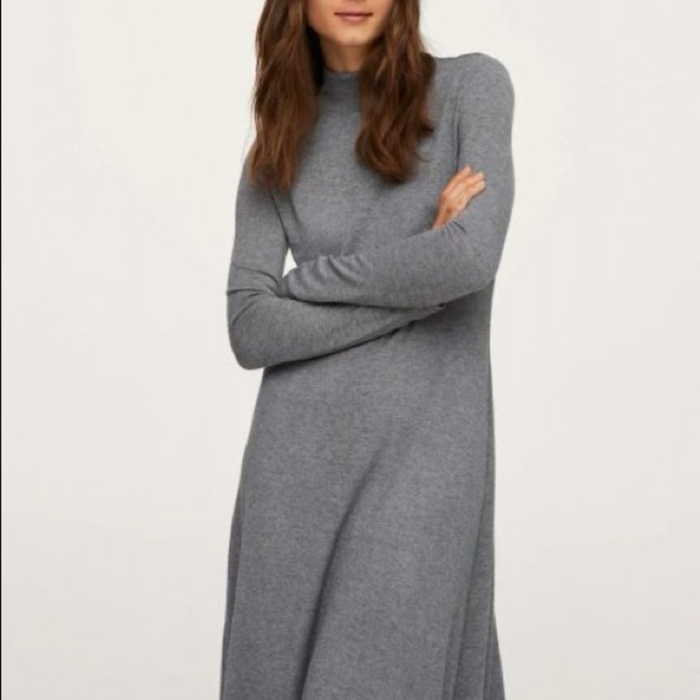 Mango knit midi dress-NWT